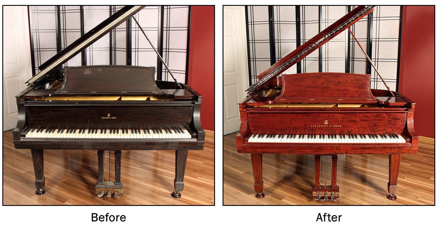 After refinishing