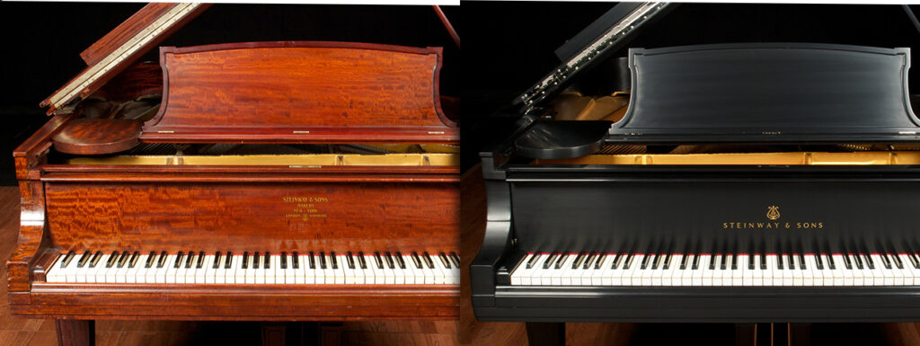 Mahogany to ebony